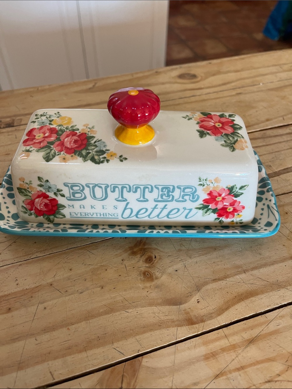 Pioneer Woman Butter Dish